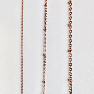 Rose gold-kleurige kettingen