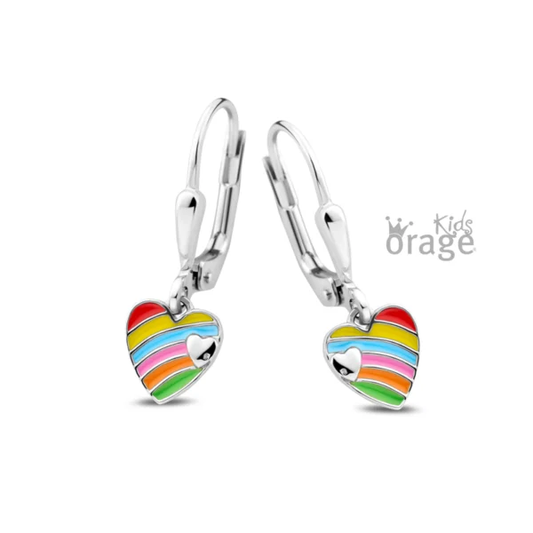 Orage Kids Rainbow Love Oorhangers