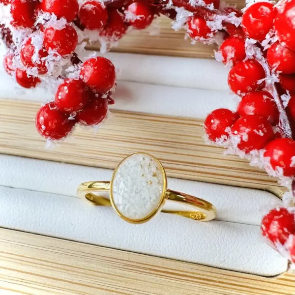 Olivia ring, 14k Goud