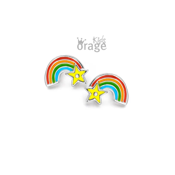 Orage Kids Regenboog oorstekers