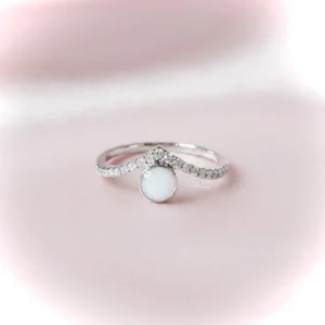 Vayana zilveren ring