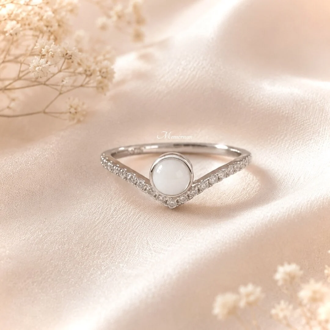 Vayana zilveren ring