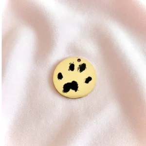 Bedel met pootafdruk